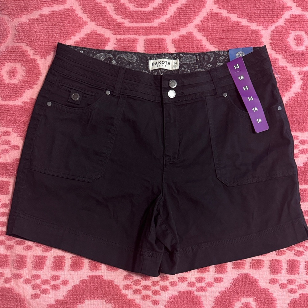 Dakota Women's Black Jean Shorts